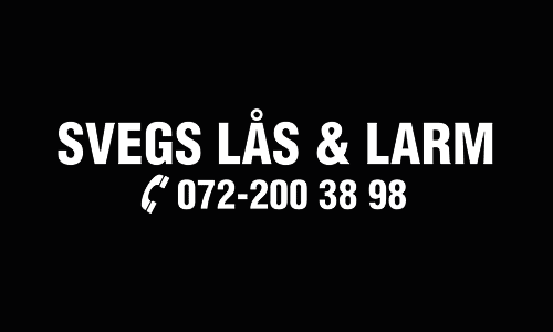 Sponsor Svegs lås & larm.