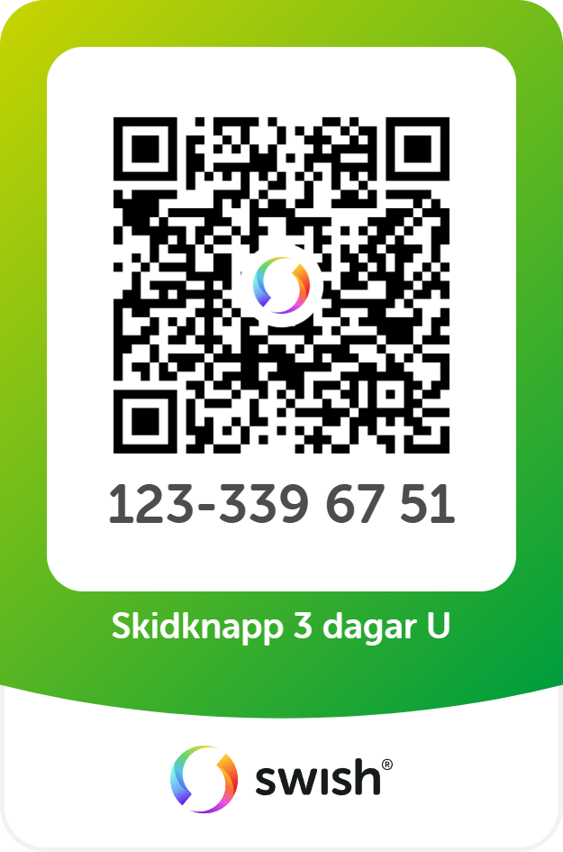 Skidknapp 3 på varandra följande dagar ungdom 195 kr 2027