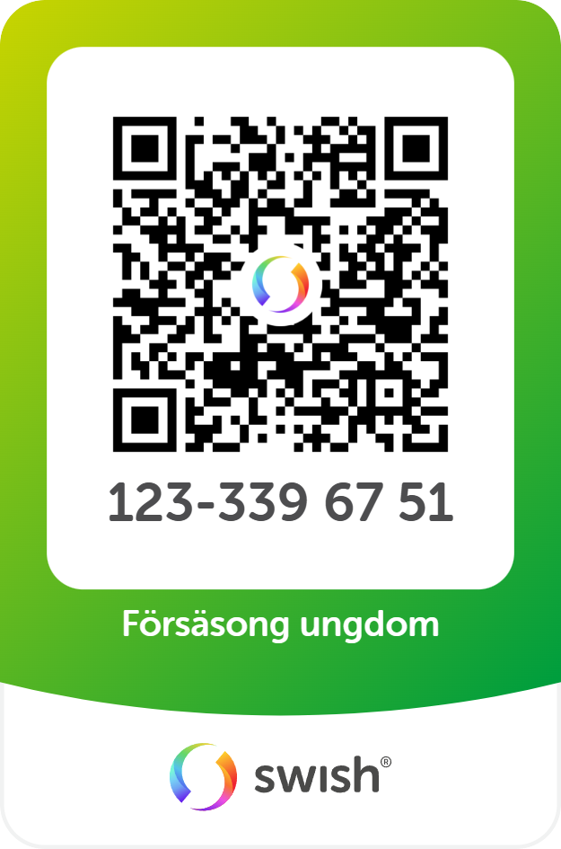 QR försäsong säsong ungdom 2026.